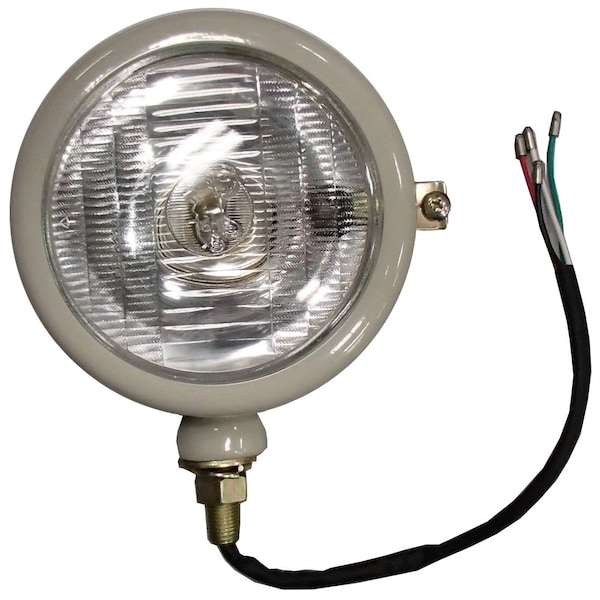 Aftermarket Left Hand Grey Headlamp Fits Ford Fits New Holland 2N 600 800 8N 9N NAA 310066F 310066F-LH - main